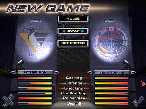 screenshot DOSBox NHL97 